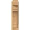 Ekena Millwork Merced Block Rough Sawn Outlooker, Western Red Cedar, 6"W x 12"D x 24"H OUT06X12X24MRC05RWR - alternate 2